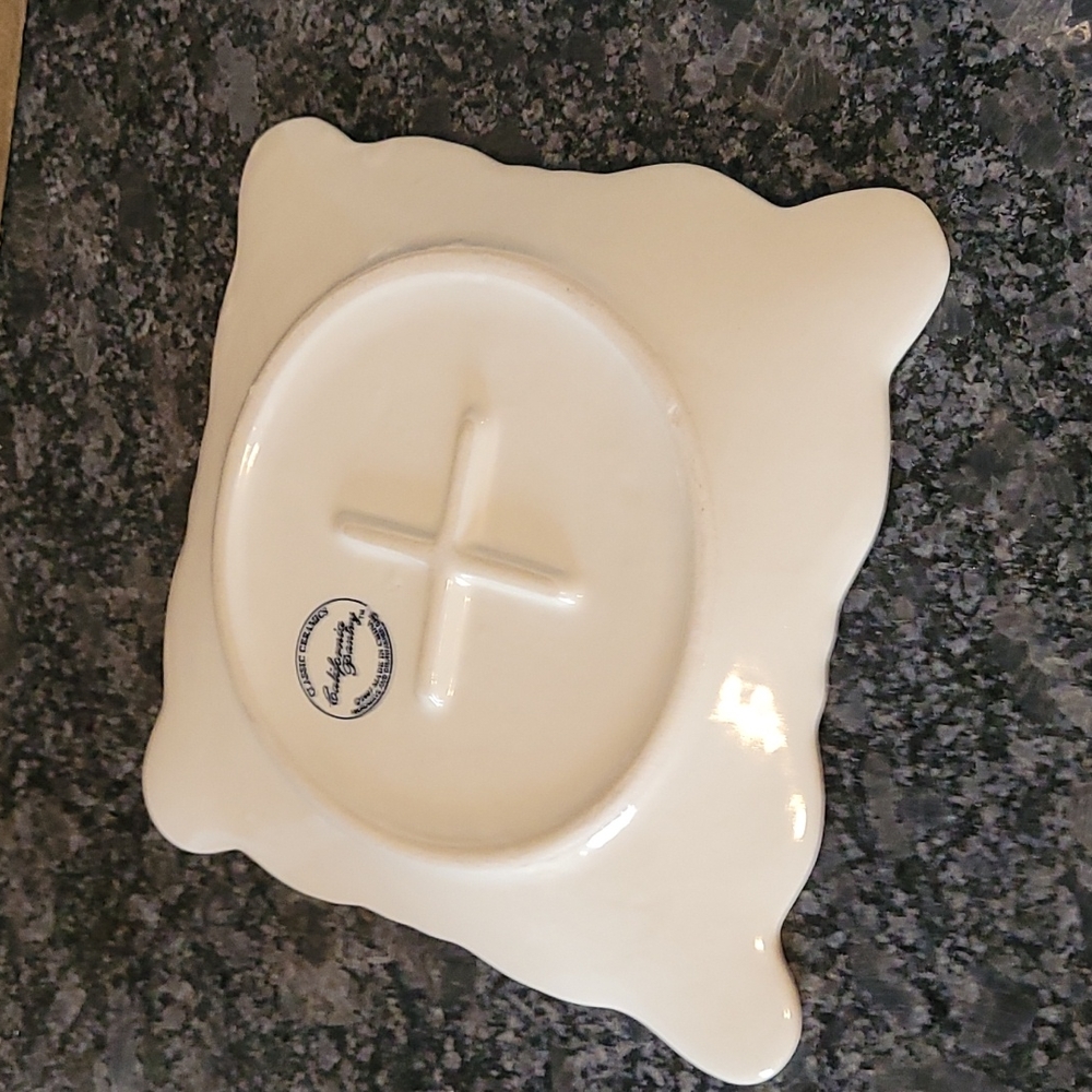 California Pantry - Square Candle Holder / Trinket Plate - Picture 6 of 9